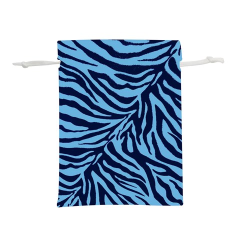 Zebra 3 Lightweight Drawstring Pouch (L) from ArtsNow.com Back