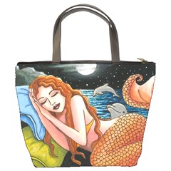 Mermaid 42  Bucket Bag from ArtsNow.com Back