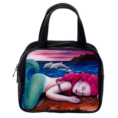 Mermaid 12 8x10 Classic Handbag (One Side) from ArtsNow.com Front