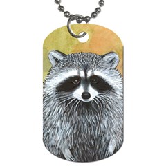 Raccoon 15 Dog Tag (Two Sides) from ArtsNow.com Front