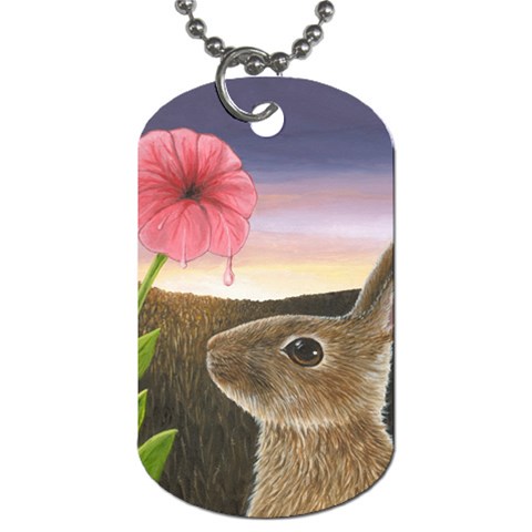 Hare 58 Dog Tag (Two Sides) from ArtsNow.com Front