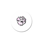 pig_03 Golf Ball Marker (4 pack)