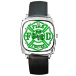 IRISH FIREFIGHTER-trans Square Metal Watch