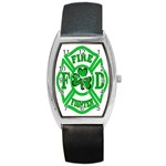 IRISH FIREFIGHTER-trans Barrel Style Metal Watch