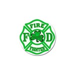 IRISH FIREFIGHTER-trans Golf Ball Marker