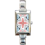 Motif Rectangle Italian Charm Watch