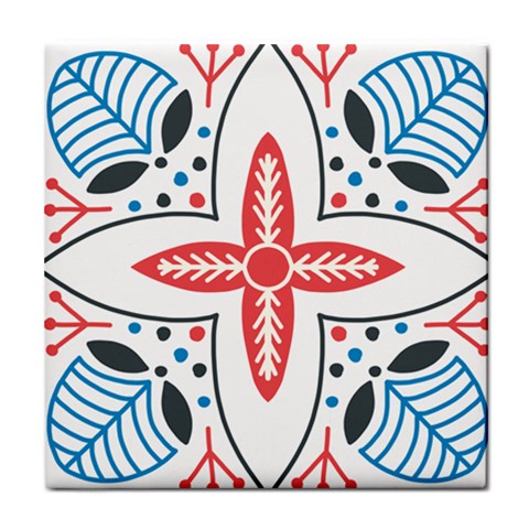 Motif Tile Coaster from ArtsNow.com Front