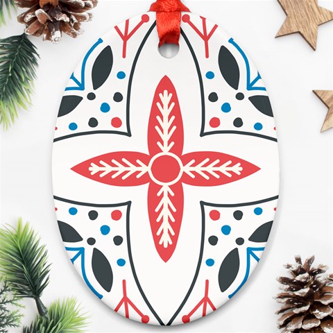 Motif Ornament (Oval) from ArtsNow.com Front
