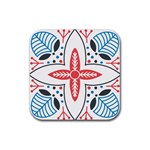 Motif Rubber Coaster (Square) 