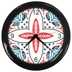 Motif Wall Clock (Black)