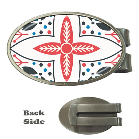Motif Money Clips (Oval)  from ArtsNow.com Front