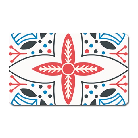 Motif Magnet (Rectangular) from ArtsNow.com Front
