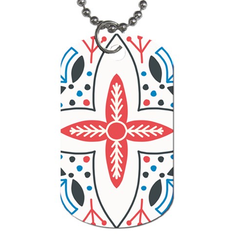 Motif Dog Tag (One Side) from ArtsNow.com Front