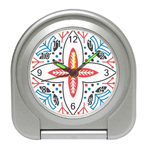 Motif Travel Alarm Clock from ArtsNow.com Front