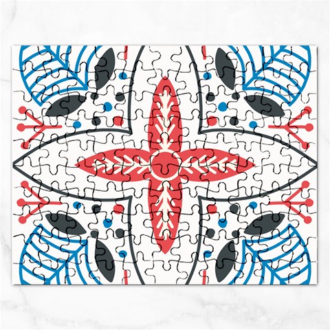 Motif Rectangular Jigsaw Puzzl from ArtsNow.com Front