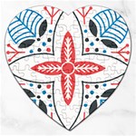 Motif Jigsaw Puzzle (Heart)