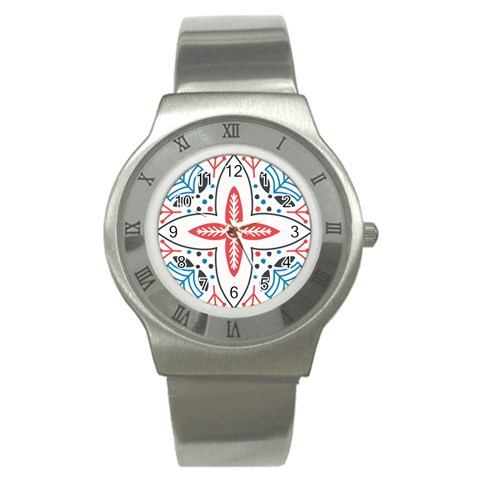 Motif Stainless Steel Watch from ArtsNow.com Front