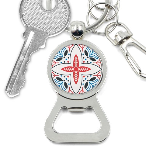 Motif Bottle Opener Key Chain from ArtsNow.com Front