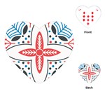 Motif Playing Cards Single Design (Heart)