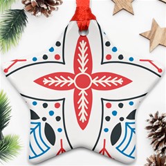 Motif Star Ornament (Two Sides) from ArtsNow.com Back