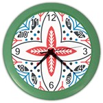 Motif Color Wall Clock