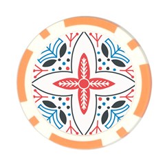 Motif Poker Chip Card Guard from ArtsNow.com Front