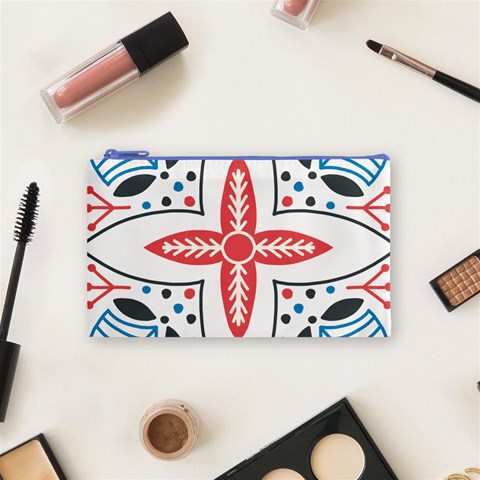 Motif Cosmetic Bag (Small) from ArtsNow.com Front