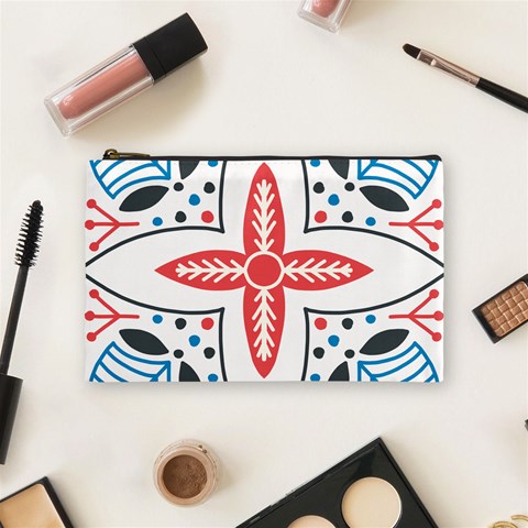 Motif Cosmetic Bag (Medium) from ArtsNow.com Front
