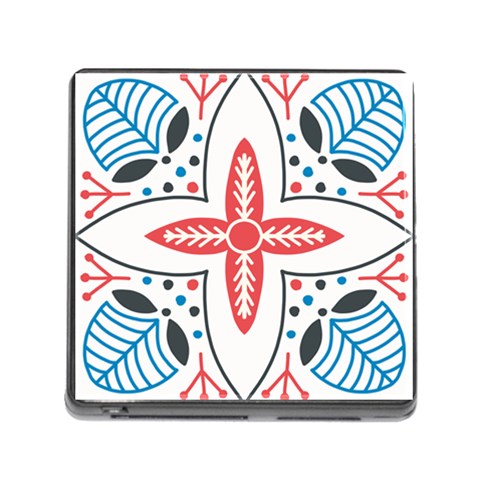 Motif Memory Card Reader (Square 5 Slot) from ArtsNow.com Front