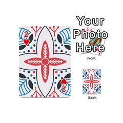 Motif Playing Cards 54 Designs (Mini) from ArtsNow.com Front - Heart2