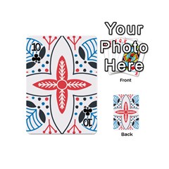 Motif Playing Cards 54 Designs (Mini) from ArtsNow.com Front - Club10