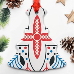 Motif Christmas Tree Ornament (Two Sides) from ArtsNow.com Front