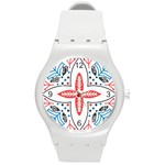 Motif Round Plastic Sport Watch (M)