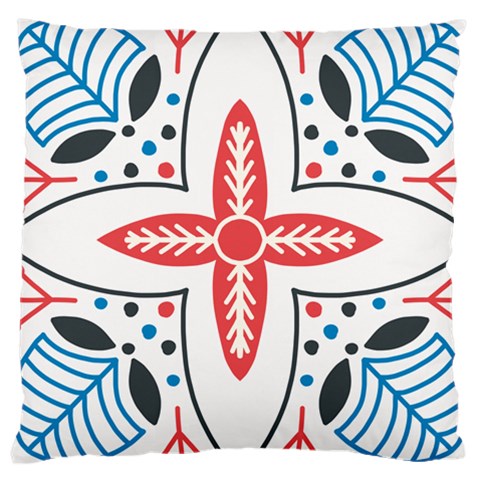 Motif Large Cushion Case (One Side) from ArtsNow.com Front