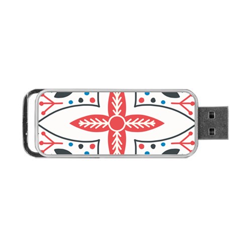 Motif Portable USB Flash (One Side) from ArtsNow.com Front