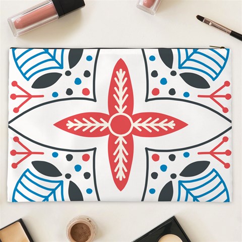 Motif Cosmetic Bag (XXL) from ArtsNow.com Back