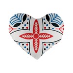Motif Standard 16  Premium Heart Shape Cushions