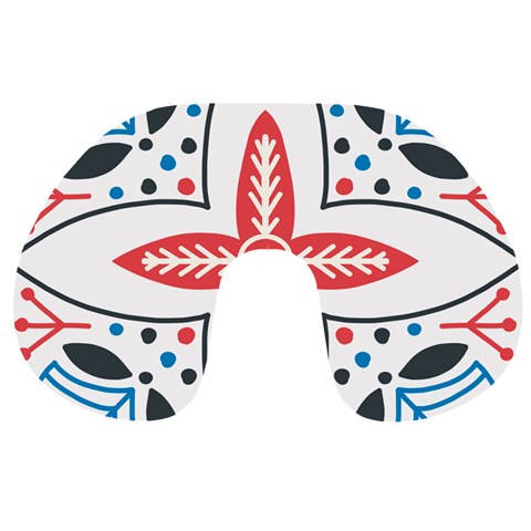 Motif Travel Neck Pillow from ArtsNow.com Front