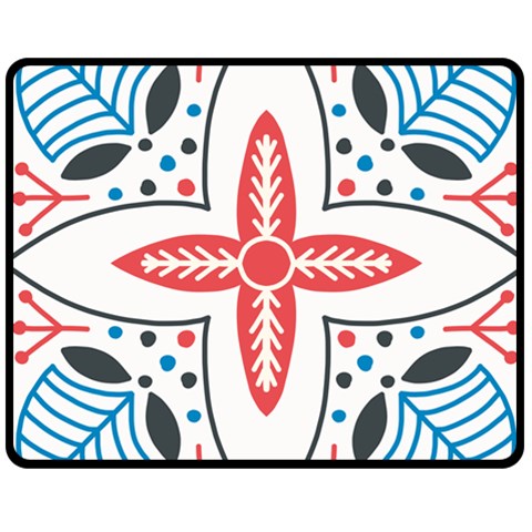 Motif Double Sided Fleece Blanket (Medium)  from ArtsNow.com 58.8 x47.4  Blanket Front