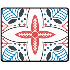 Motif Double Sided Fleece Blanket (Medium)  from ArtsNow.com 58.8 x47.4  Blanket Back