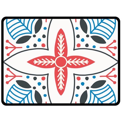 Motif Double Sided Fleece Blanket (Large)  from ArtsNow.com 80 x60  Blanket Front