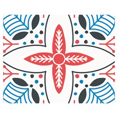 Motif Double Sided Flano Blanket (Medium)  from ArtsNow.com 60 x50  Blanket Back