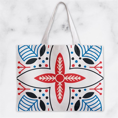 Motif Zipper Mini Tote Bag from ArtsNow.com Front