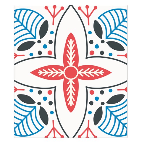 Motif Duvet Cover Double Side (California King Size) from ArtsNow.com Front