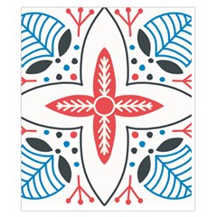Motif Duvet Cover Double Side (California King Size) from ArtsNow.com Back