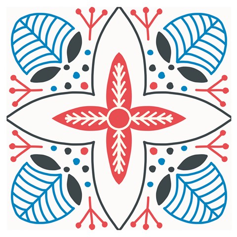 Motif Wooden Puzzle Square from ArtsNow.com Front