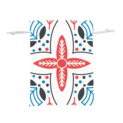 Motif Lightweight Drawstring Pouch (S) from ArtsNow.com Back