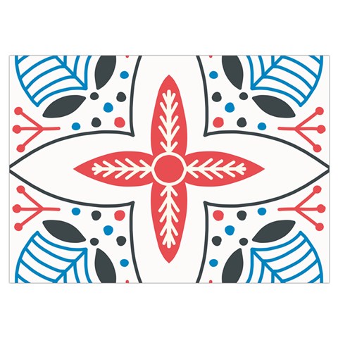 Motif Wristlet Pouch Bag (Small) from ArtsNow.com Belt Loop