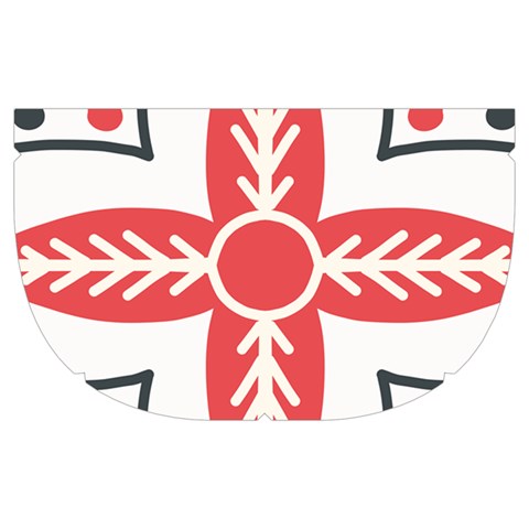 Motif Makeup Case (Medium) from ArtsNow.com Side Right