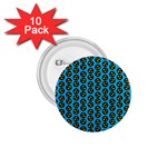 0059 Comic Head Bothered Smiley Pattern 1.75  Buttons (10 pack)